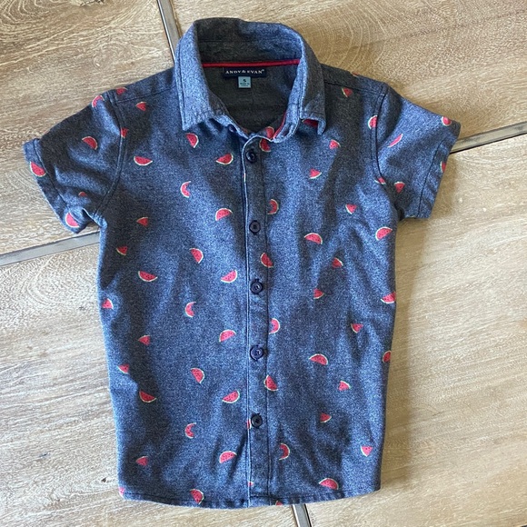 Patterned Button Down - Picture 1 of 4